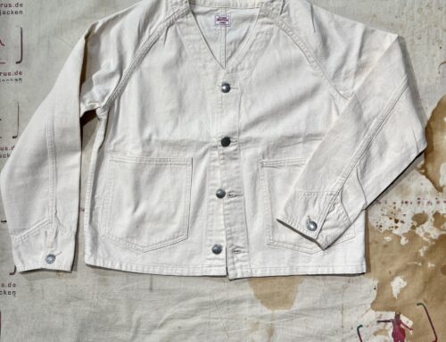 Studio D `Artisan womens cotton jacket natural white SDL-4005