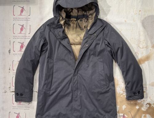 TenC core parka soot grey