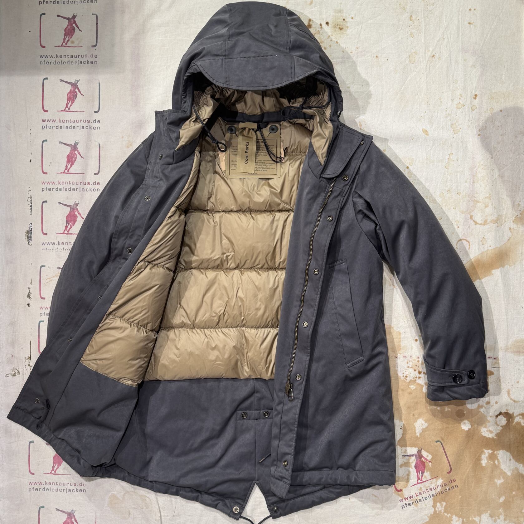 TenC core parka soot grey Ten C
