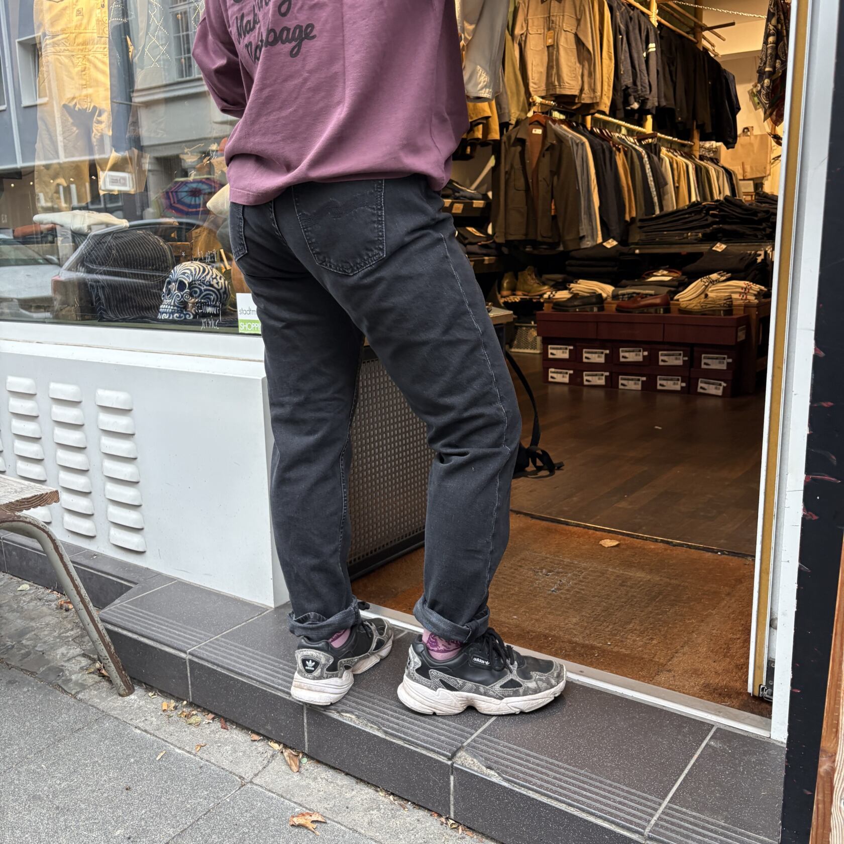 Nudie Jeans Nudie Jeans Mod. Breezy Britt Friendly Black
