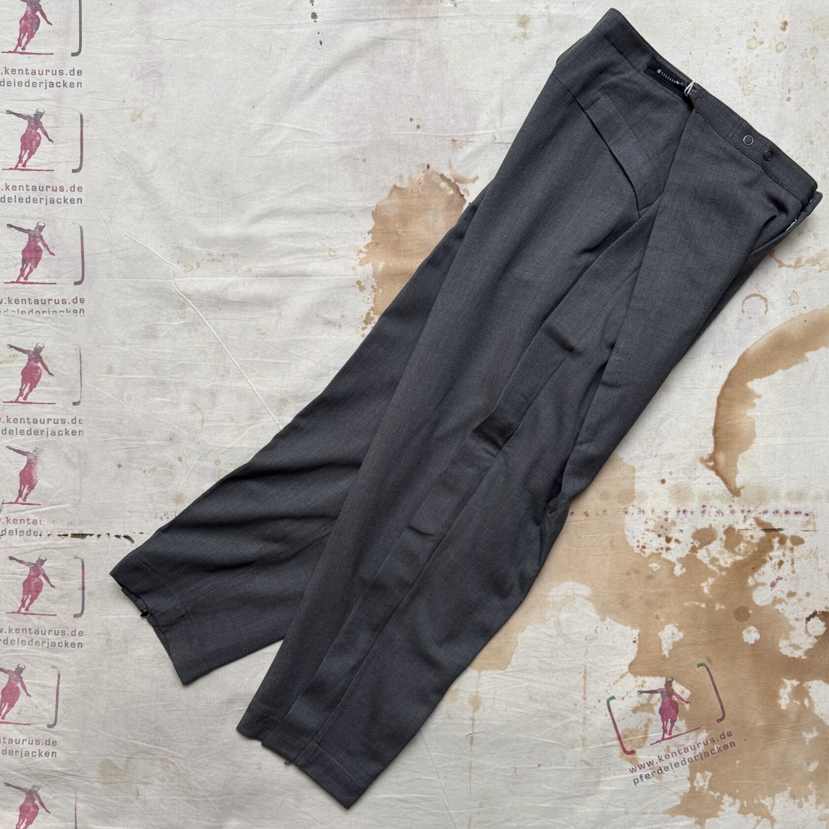 MotivMfg modern kinetic trousers winter optim wool flannel grey MotivMfg