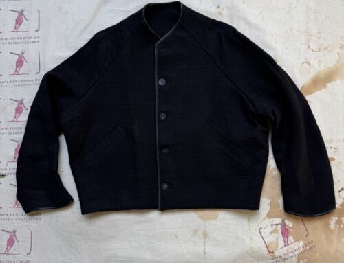 Devoa JKJ-ESHP black silk jacket