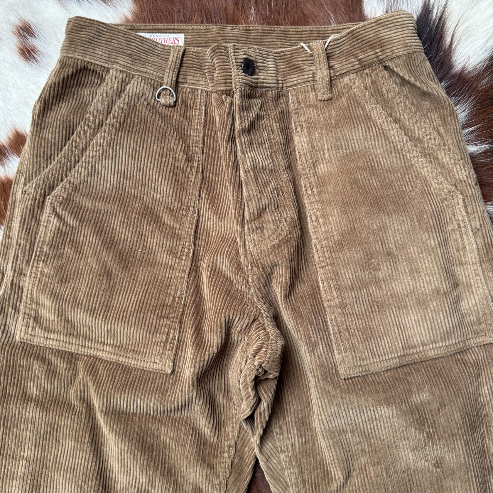Pike Brothers 1967 CPO shirt and utility trousers brass cord Pike Brothers