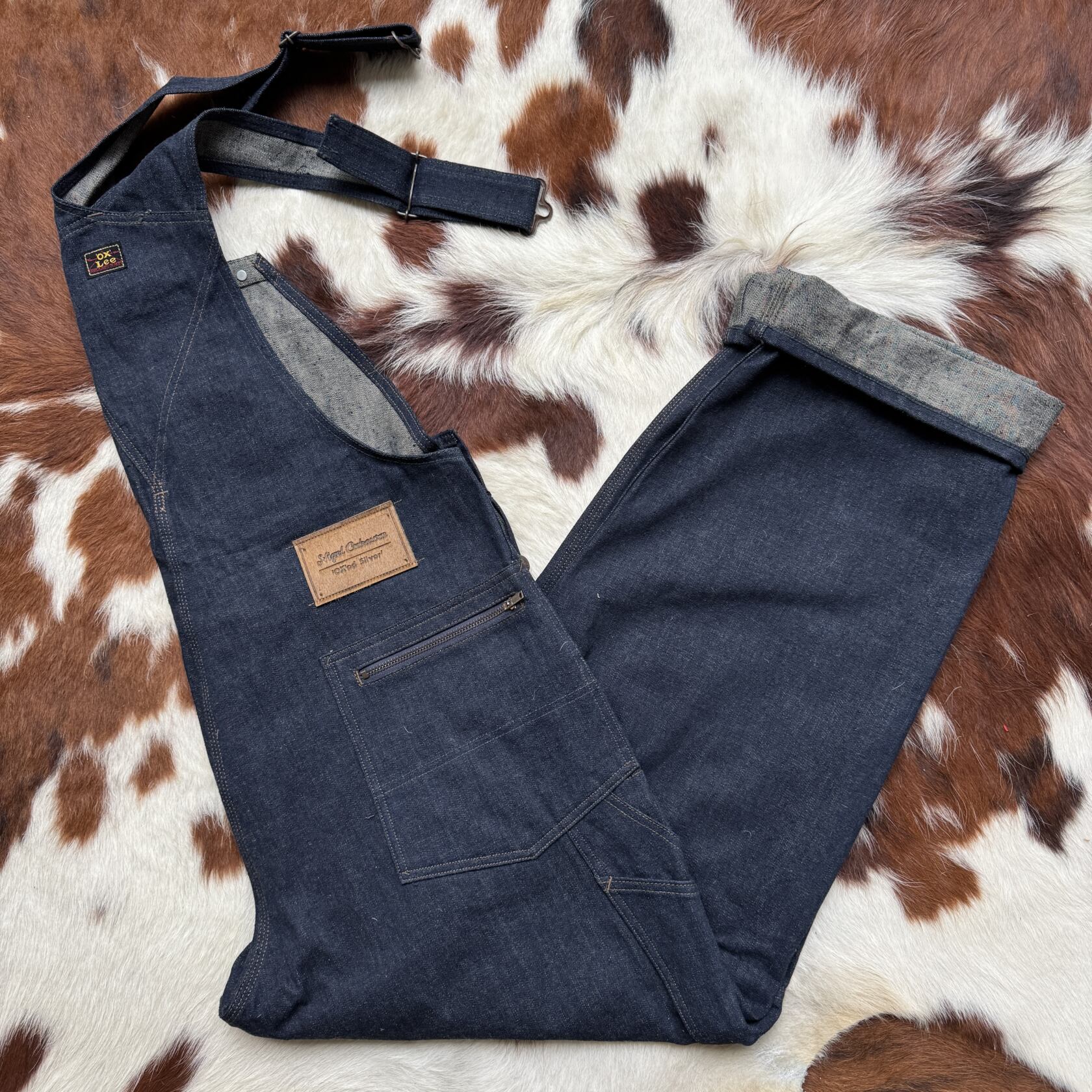 Nigel Cabourn Oxxlee railway man overall selvedge denim Nigel Cabourn
