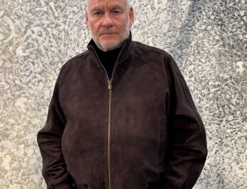 Baracuta  rugged track jacket suede brown cigar