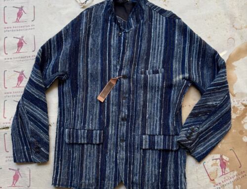 Cottle sakiori zen jacket tsuzure indigo