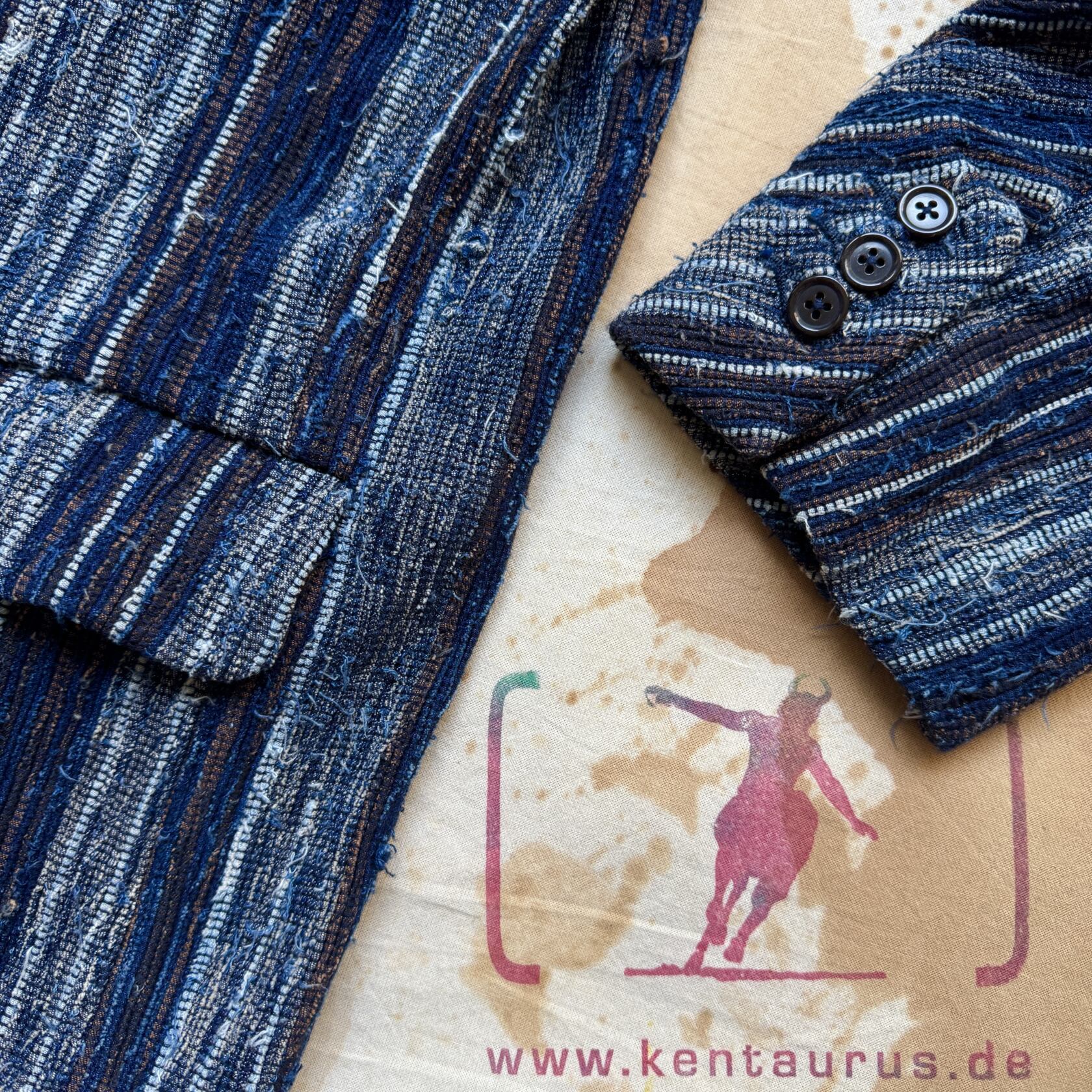 Cottle sakiori zen jacket tsuzure indigo Cottle