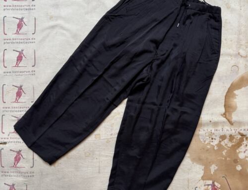 Haversack pant 462620 nylon silk black
