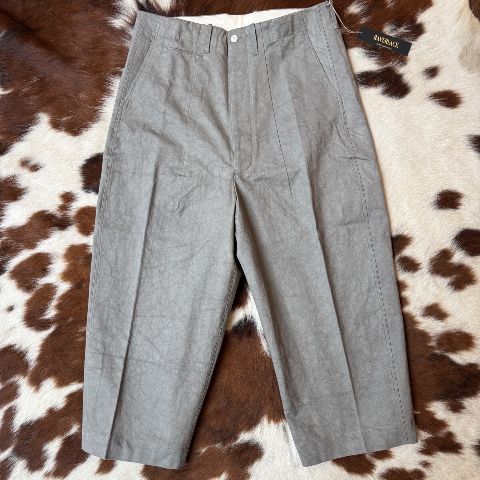 Haversack pant 462624 light grey cotton Haversack