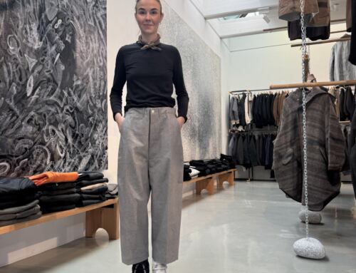Haversack  pant 462624 light grey cotton