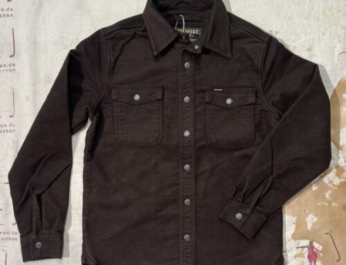 Pike Brothers 1943 CPO Shirt Moleskin Soil Brown