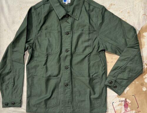Momotaro Japan Blue  modern military coverall olive drab
