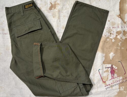 Iron Heart IH-734-ODG 8oz ripstop cargo pant olive drab green