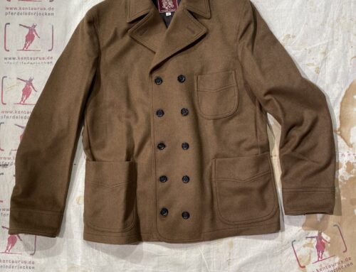 Adjustable Costume real vito style jacket brown