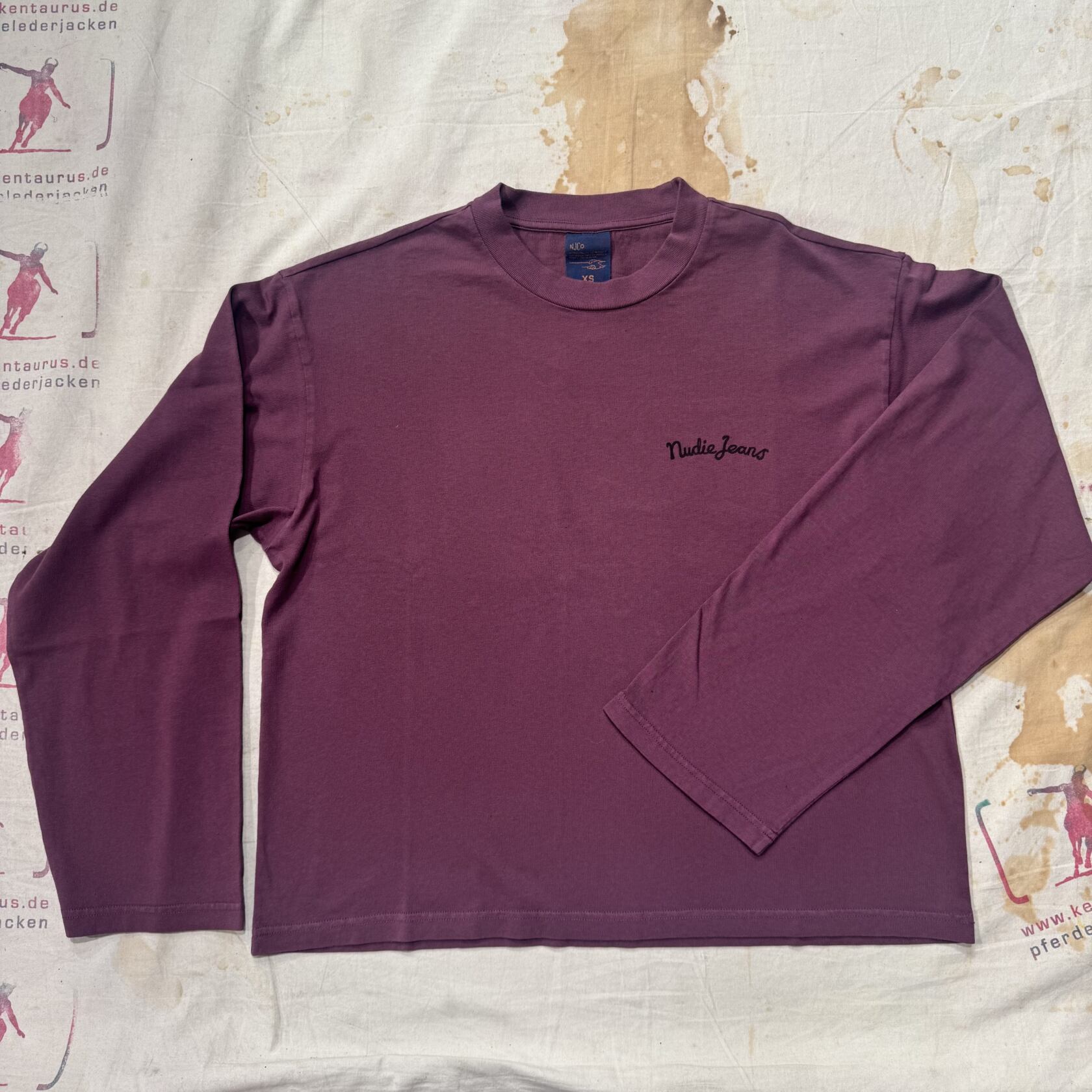 Nudie Jeans Mod. Karita shirt Burgundy woman