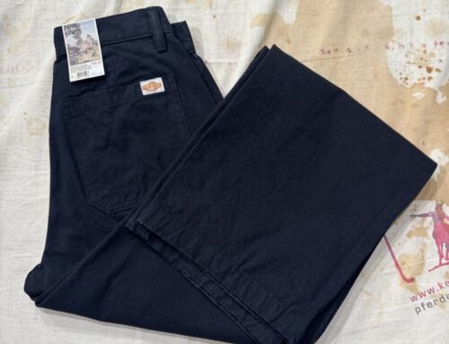 Nudie Jeans Mod. Wendy Pants Duck Canvas Black