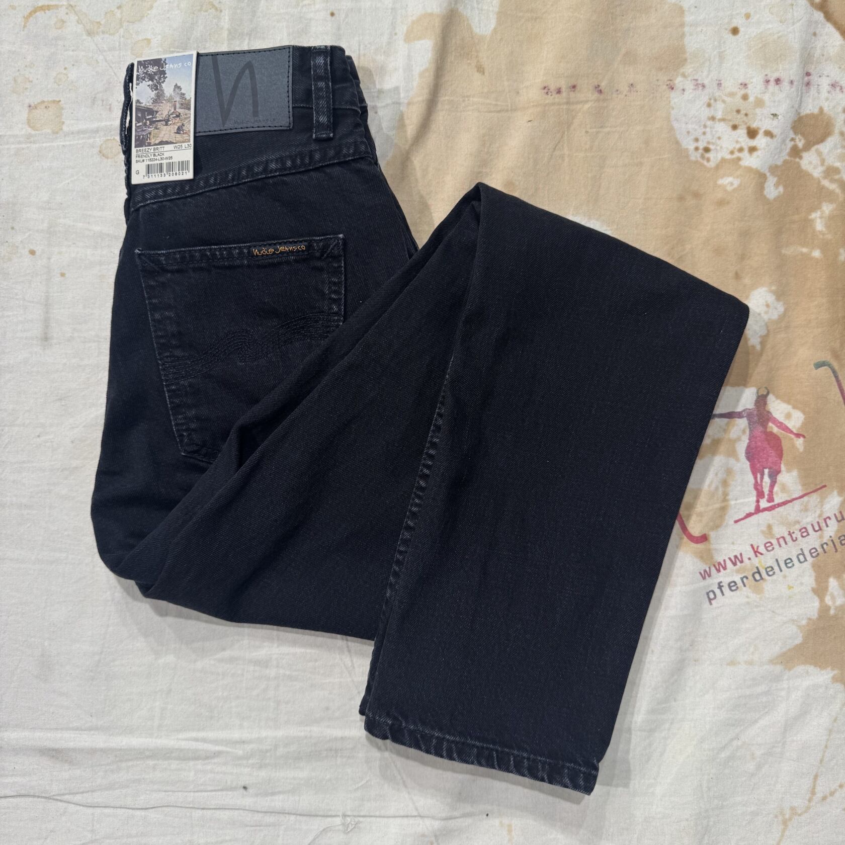 Nudie Jeans Mod. Breezy Britt Friendly Black
