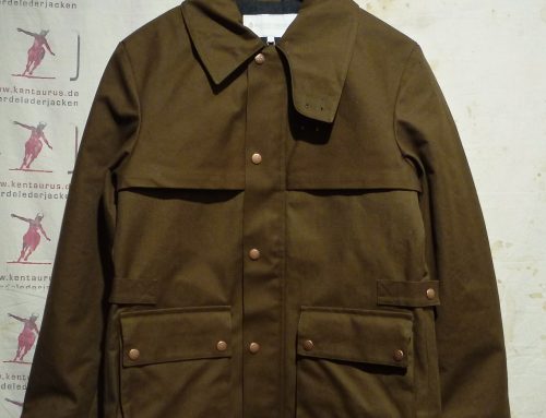 Private White twin skin jacket olive canvas